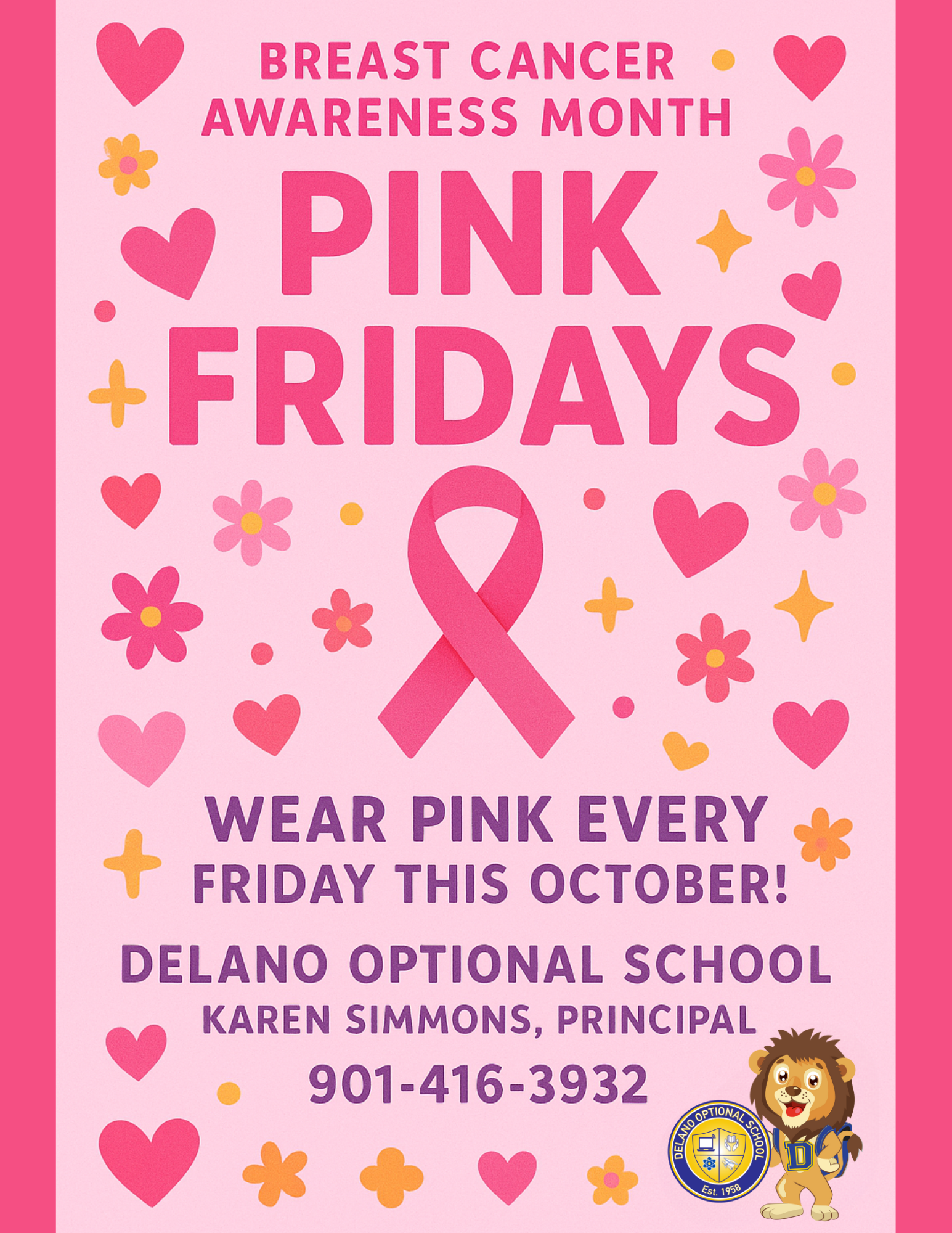 Pink Fridays Flyer